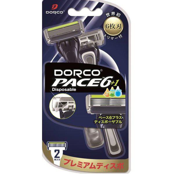 재팬픽-도루코 PACE6 Plus 2B [면도기 2개입]